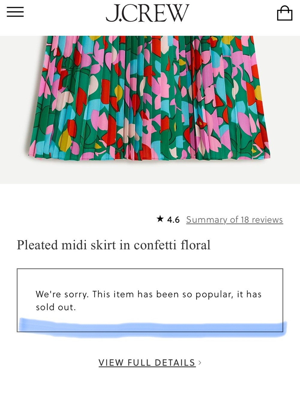 J. Crew Pleated Floral Midi Skirt in Green Multi - Picture 5 of 5
